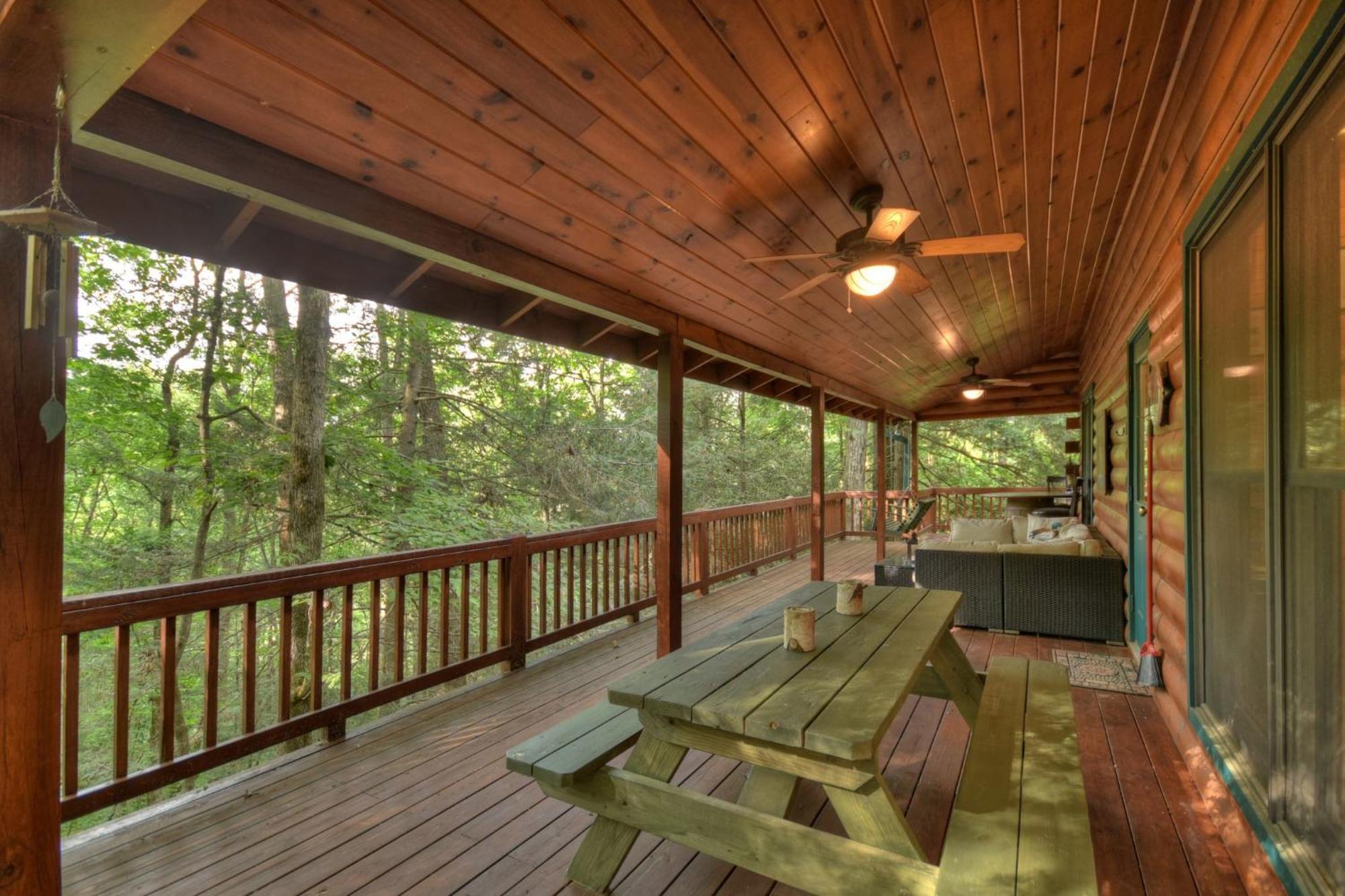 K6 Lodge Gather Around The Firepit Soak In The Hot Tub And Splash In The Creek Blue Ridge Dış mekan fotoğraf