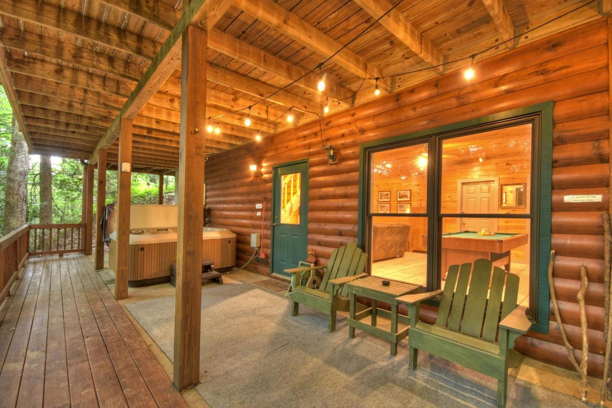 K6 Lodge Gather Around The Firepit Soak In The Hot Tub And Splash In The Creek Blue Ridge Dış mekan fotoğraf
